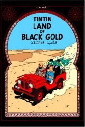 book cover of Land of Black Gold by Herge