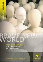 book cover of Brave New World: York Notes Advanced by Άλντους Χάξλεϋ