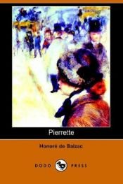 book cover of Pierrette by Honoré de Balzac