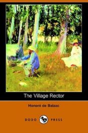 book cover of The Village Rector by Honoré de Balzac