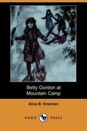 book cover of Betty Gordon at Mountain Camp by Alice B. Emerson