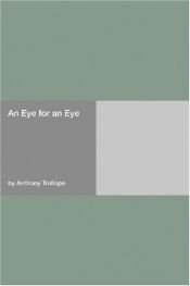 book cover of An Eye for an Eye by Anthony Trollope