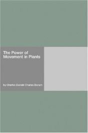 book cover of The power of movement in plants by Чарлз Дарвин