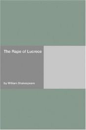 book cover of The Rape of Lucrece (Penguin Shakespeare) by Уильям Шекспир