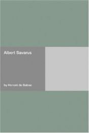 book cover of Albert Savarus by Honoré de Balzac