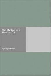 book cover of The Mystery Of A Hansom Cab by Fergus Hume
