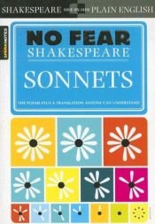 book cover of No Fear Shakespeare: Sonnets by Вилијам Шекспир