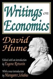 book cover of Writings on economics by ديفيد هيوم