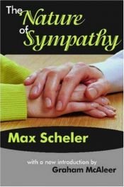 book cover of The Nature of Sympathy by Max Scheler