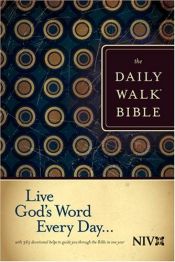 book cover of The Daily Walk Bible NIV by Tyndale House Publishers