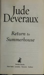 book cover of Return to Summerhouse by Jude Deveraux