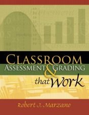 book cover of Classroom Assessment & Grading that Work by Robert J. Marzano