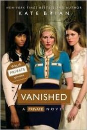 book cover of Vanished by Kate Brian