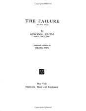 book cover of The Failure (Un Uomo Finito) by Giovanni Papini