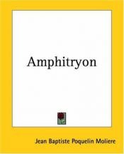 book cover of Amphitryon by Molière