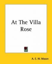 book cover of At the Villa Rose by A. E. W. Mason