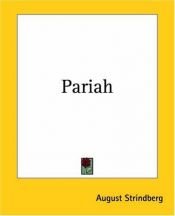 book cover of Pariah by August Strindberg
