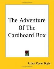 book cover of The Adventure of the Cardboard Box by Arthur Conan Doyle