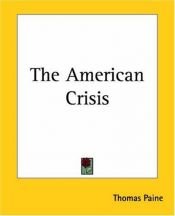 book cover of The American Crisis by Thomas Paine