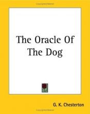 book cover of The Oracle of the Dog by Gilbert Keith Chesterton