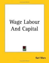 book cover of Trabajo asalariado y capital by Karl Marx