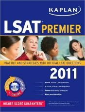 book cover of Kaplan LSAT 2011 Premier with CD-ROM (Kaplan Lsat Premier Live) by Kaplan