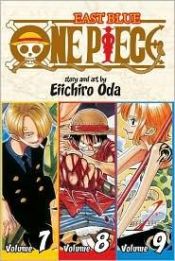 book cover of One Piece (Omnibus (03) by Eiichiro Oda
