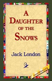 book cover of Fille des neiges by Jack London