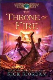 book cover of The Throne of Fire by 릭 라이어던