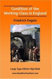 book cover of The Condition of the Working Class in England by Friedrich Engels