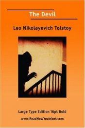 book cover of The Devil by Lev Tolstoj
