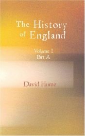 book cover of The History of England Vol.I. Part A. by David Hume