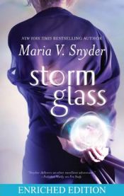 book cover of Storm Glass (Glass Trilogy 1) by Maria V. Snyder