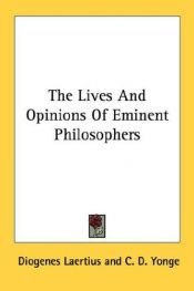 book cover of Lives of the Philosophers by Diogenes Laërtius