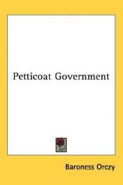 book cover of Petticoat Rule by Эмма Орци