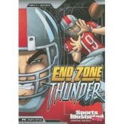 book cover of End Zone Thunder (Sports Illustrated Kids Graphic Novels) by Scott Ciencin