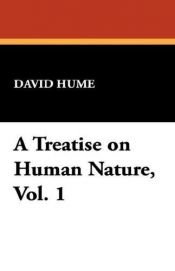 book cover of A Treatise of Human Nature [book I] by David Hume