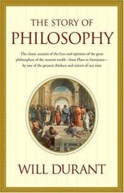 book cover of قصة الفلسفة by ويل ديورانت