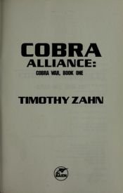 book cover of Cobra alliance by Timothy Zahn