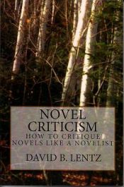 book cover of Novel Criticism: How to Critique Novels Like a Novelist by David B. Lentz