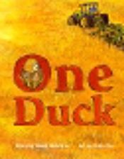 book cover of One Duck by Hazel Hutchins