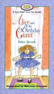 book cover of Alice and the Birthday Giant (First Flight Books Level Two) by John F. Green