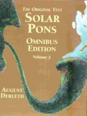 book cover of The Original Text Solar Pons Omnibus Edition (Volume 2) by Август Дерлет
