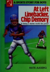 book cover of At left linebacker, Chip Demory by Nathan Aaseng