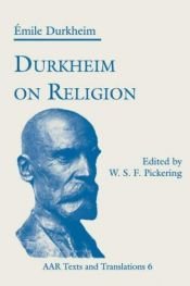 book cover of Durkheim on Religion by Emile Durkheim