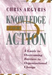 book cover of Knowledge for action by Chris Argyris