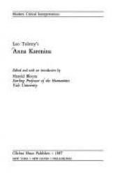 book cover of Leo Tolstoy's Anna Karenina (Bloom's Modern Critical Interpretations) by Harold Bloom