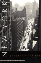 book cover of New York literary lights by William Corbett