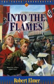 book cover of Into the Flames (The Young Underground #3) by Robert Elmer