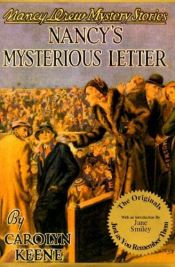 book cover of Nancy Drew Book 08 - Nancy's Mysterious Letter by Carolyn Keene|Guy L. Maynard